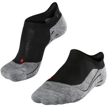 Falke RU4 Invisible Füßlinge Damen 35-36 Schwarz/Grau