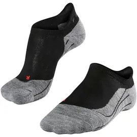 Falke RU4 Invisible Füßlinge Damen 35-36 Schwarz/Grau