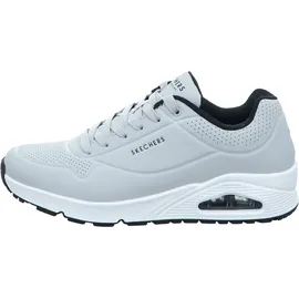 SKECHERS Uno - Stand on Air Hellgrau/Schwarz 47,5