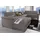 sit&more Wohnlandschaft Kunstleder U-Form 3-Sitzer Grau