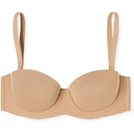 SCHIESSER BH Bandeau Bra Beige A, 75 Damen
