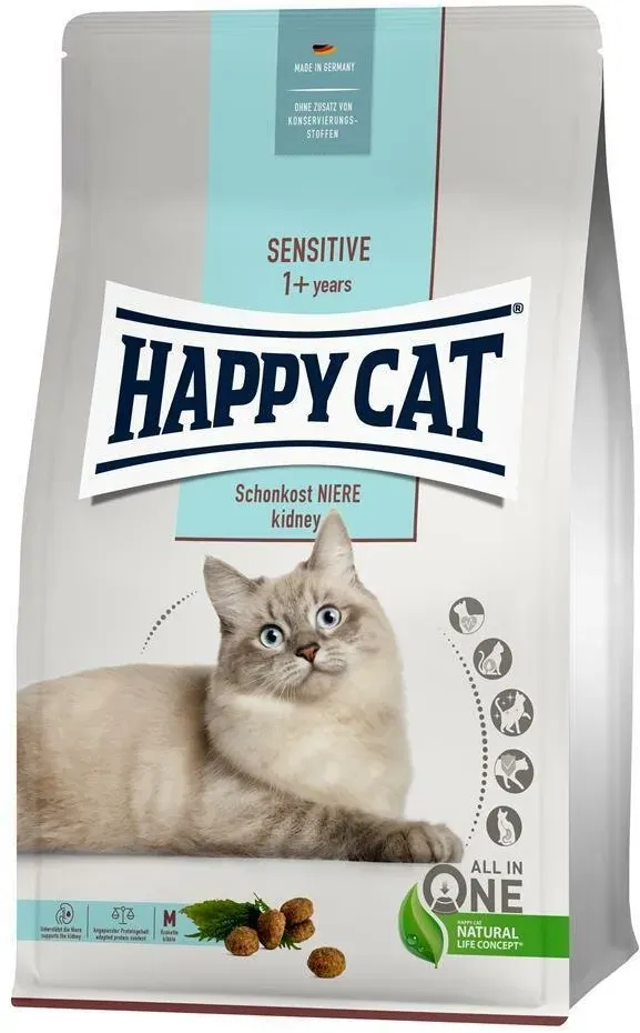 Happy Cat Trockenfutter Sensitive Adult Schonkost Niere 4kg