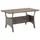 vidaXL Gartentisch 120 x 70 x 66 cm Grau