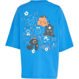 adidas TRNSTR T-Shirt + Shorts Set Kinder KE2663 - wonder sage/white 116