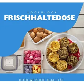 Lock & Lock Frischhaltedose rund transparent 8,9 x 4,3 cm 0,1 l