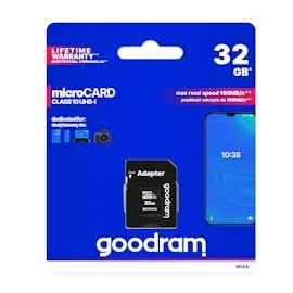 GoodRam microSDHC 32GB Class 10 UHS-I + SD-Adapter