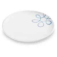 Gmundner Keramik Pur Geflammt Blau, Speiseteller Cup (Ø 25cm)