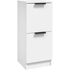 vidaXL Sideboard 30 x 70 x 30 cm Weiß