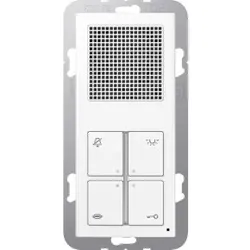 Jung SI4ADWW Audio-Innenstation Design Standard, Serie AS/A, alpinweiß
