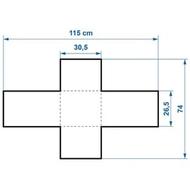 PRO PLUS ProPlus 610010 Thermo Batteriehülle für 32Ah-45Ah Batterien Batterieschutz