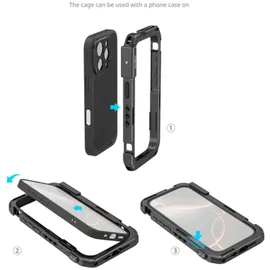 SmallRig Dual-Handheld-Kit für iPhone 16 Pro schwarz