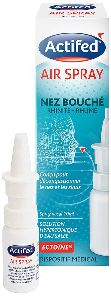 Actifed air spray nez bouchés 10 ml spray nasal