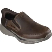 SKECHERS Herren Slipper braun, 44