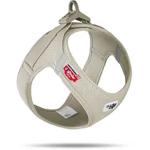 Curli Clasp Vest Hundegeschirr Beige S