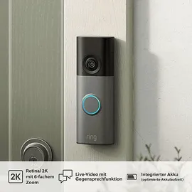 Ring Video Doorbell (2. Gen) Akku Mocha