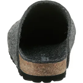 aniston shoes Clog ANISTON SHOES, Damen, Gr. 42, anthrazit, silberfarben, Filz, Glitzermuster, Schuhe Clog, Clog, Hausschuh, Homeslipper - NEUE KOLLEKTION