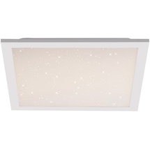 just light. JustLight LED Deckenleuchte Starryflat weiß 29,5 x 29,5 cm dimmbar