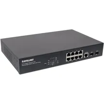 Intellinet Network Solutions Intellinet 8-Port Gigabit Ethernet PoE+ Web-Managed Switch mit 2 SFP-Ports