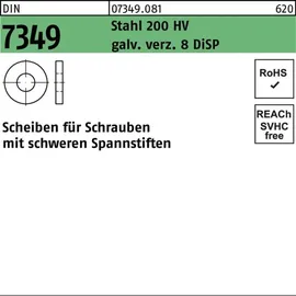 Reyher DIN 7349 Scheibe Stahl 200 HV 13mm galvanisch verzinkt DiSP