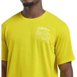 Jack Wolfskin Vonnan Graphic explore/chartreuse XL