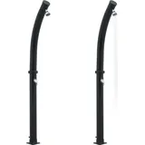 vidaXL Solardusche 214 cm 20 l schwarz 92311
