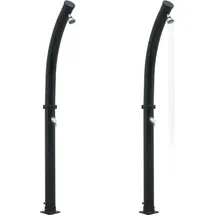 vidaXL Solardusche 214 cm 20 l schwarz 92311
