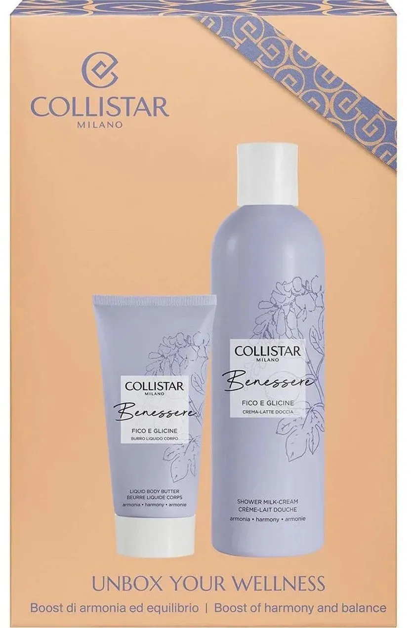 Collistar Unbox Your Wellness Duschcreme 250ml + Weiche Körperbutter 50ml Set