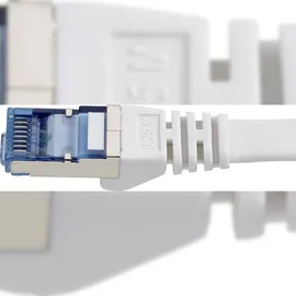 Renkforce RF-4149834 RJ45 Netzwerkkabel, Patchkabel CAT 6a U/FTP 0.25 m Grau hochflexibel, mit Rastnasenschutz, Flammwidrig 1 St.