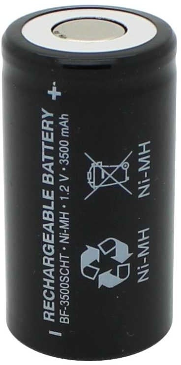 BlackFox BF-3500SCHT FlatTop Sub-C NiMH 1,2V 3500mAh hochtemperaturfähig