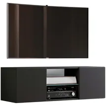 VCM Jusa TV-Lowboard 115 cm schwarz