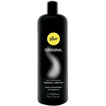 pjur ORIGINAL - Premium Silikon-Gleitgel - lange Gleitfähigkeit ohne zu kleben - sehr ergiebig und für Kondome geeignet