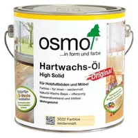 OSMO Hartwachs-Öl Original High Solid 2,5 l farblos seidenmatt