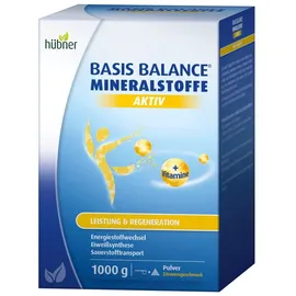 h√obner Basis Balance Mineralstoffe Aktiv Zitrone Pulver 1000 g