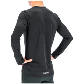 Fusion Herren C3 LS Shirt schwarz