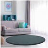 Teppich »Tatami 475«, rund, Kurzflor, Uni Farben, mit Memory Foam, waschbar,