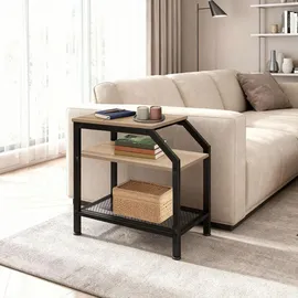 Tectake Plymouth Braun Eiche 36,5 x 58,5 x 59,5 cm