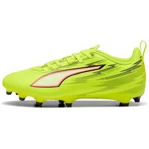 Puma Ultra 6 Play AG/FG Kinder yellow alert/puma black/glowing red 38,5