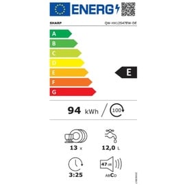 Sharp QW-HX12S47EW-DE