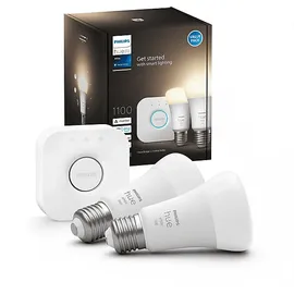 Philips Hue White Ambiance E27 1100 lm Starter-Set 75 W 2 Stk.