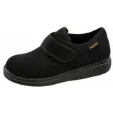 Fischer Unisex Ortho Flache Hausschuhe, Schwarz (schwarz 222)