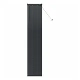 vidaXL Balkenjalousie 220 x 40 cm Schwarz