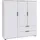 WIMEX Easy Plus Kleiderschrank 130 cm x 140 cm x 40 cm weiß