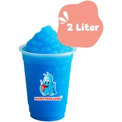 MonsterSlush Blaue Himbeere Slush Eis Sirup 2 l Kanister