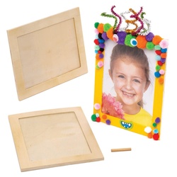 Große Holzbilderrahmen (pro Set 4) Basteln mit Holz