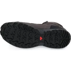 Salomon X Ward Leather Mid GTX - Grau/Schwarz - 48