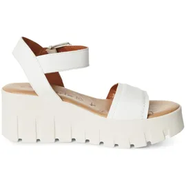 TAMARIS Keilsandaletten Damen Weiß 40