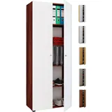 VCM Vandol Aktenschrank 70 x 40 x 178 cm Holz