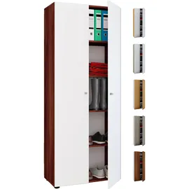 VCM Vandol Aktenschrank 70 x 40 x 178 cm Holz