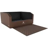 Knuffelwuff Cargo Hunde Auto Transportbox Braun/Schwarz Größe 1