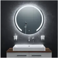 Bringer-germany Bringer® Badspiegel mit Beleuchtung Rund - BRRS202 -